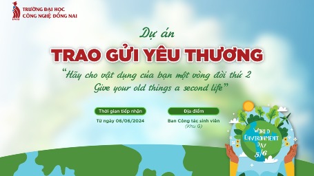 THƯ NGỎ DỰ ÁN 'TRAO GỬI YÊU THƯƠNG"