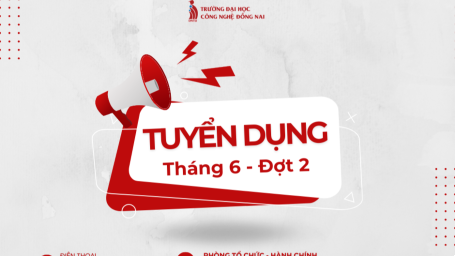 THÔNG BÁO TUYỂN DỤNG THÁNG 6 - ĐỢT 2 NĂM 2024